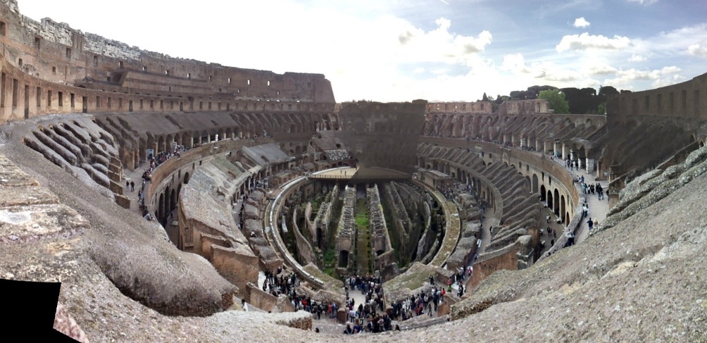third level of Colosseum tour